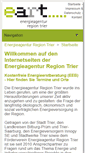 Mobile Screenshot of energieagentur-region-trier.de
