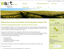 Tablet Screenshot of energieagentur-region-trier.de